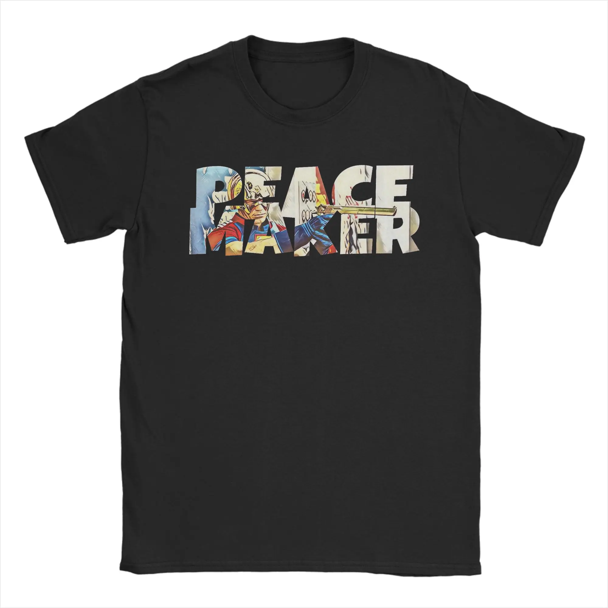 

All Seasons Vigilante Peacemaker Quotes T Shirt For Unisex Pure Cotton Tee Shirt Short Sleeve Tops