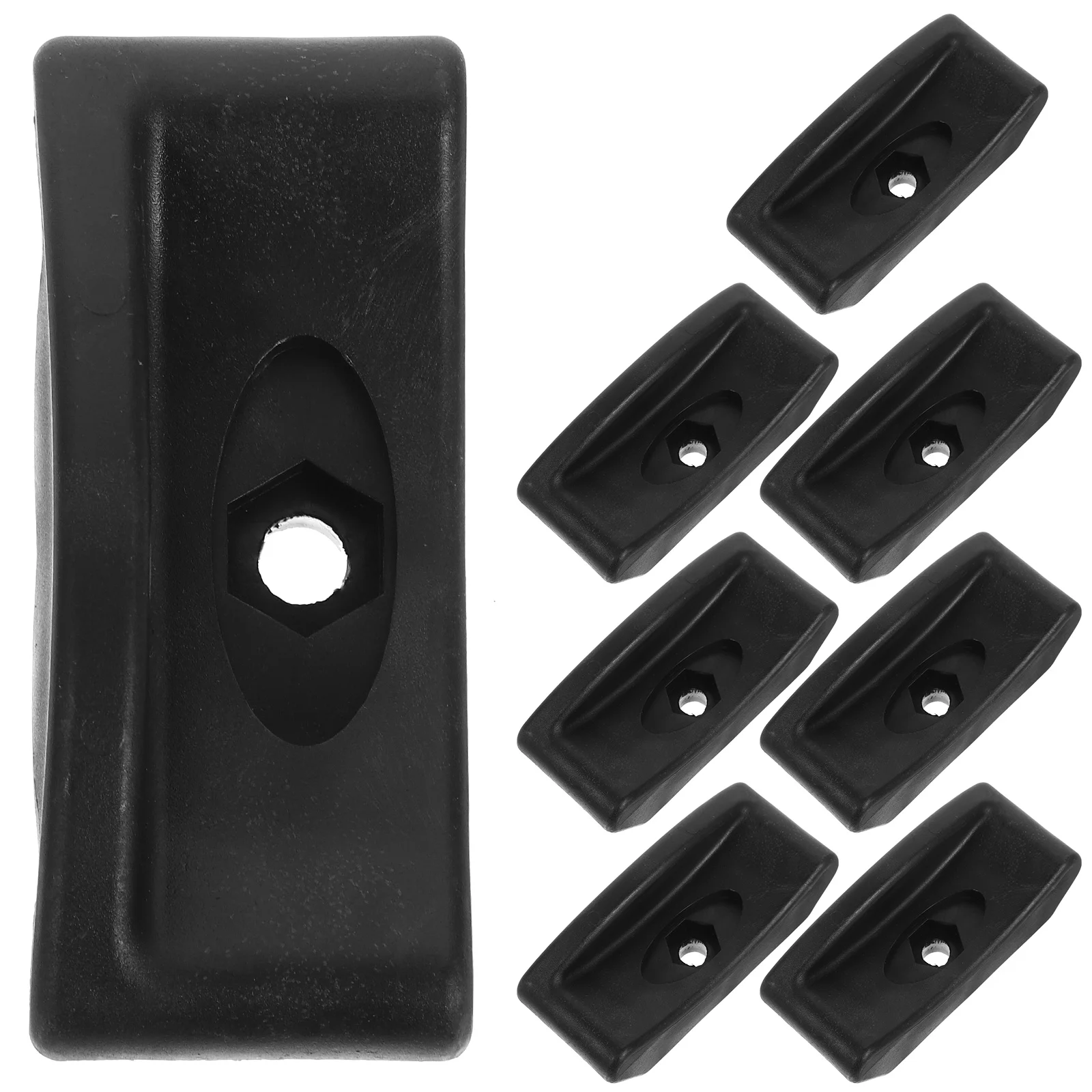

8 Pcs Barbell Holder Dumbbell Rack Support Storage Shelf Weight Brackets Fitness