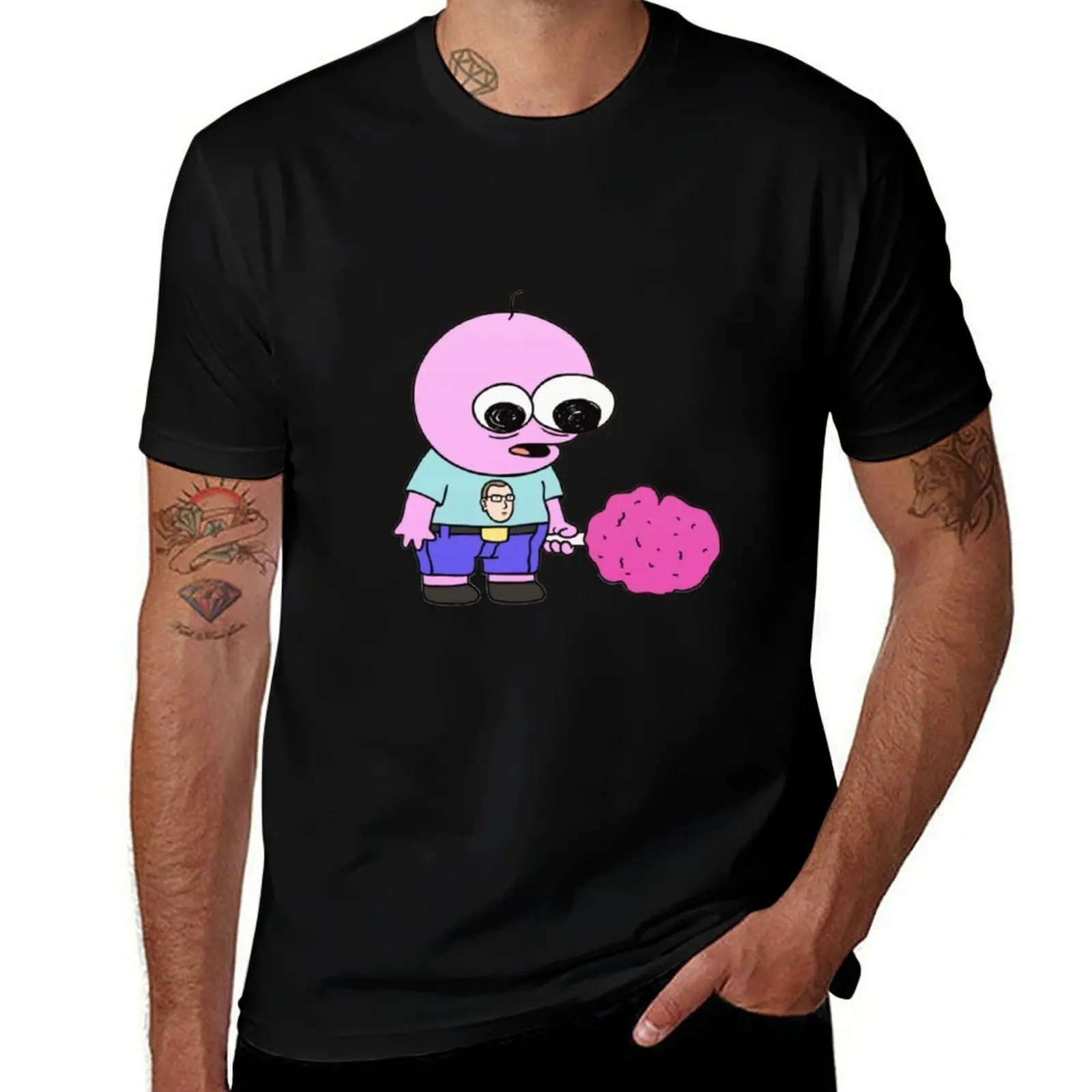 

Pim reaches depression - SMILING FRIENDS! T-Shirt Trendy Pattern T-Shirt for Men