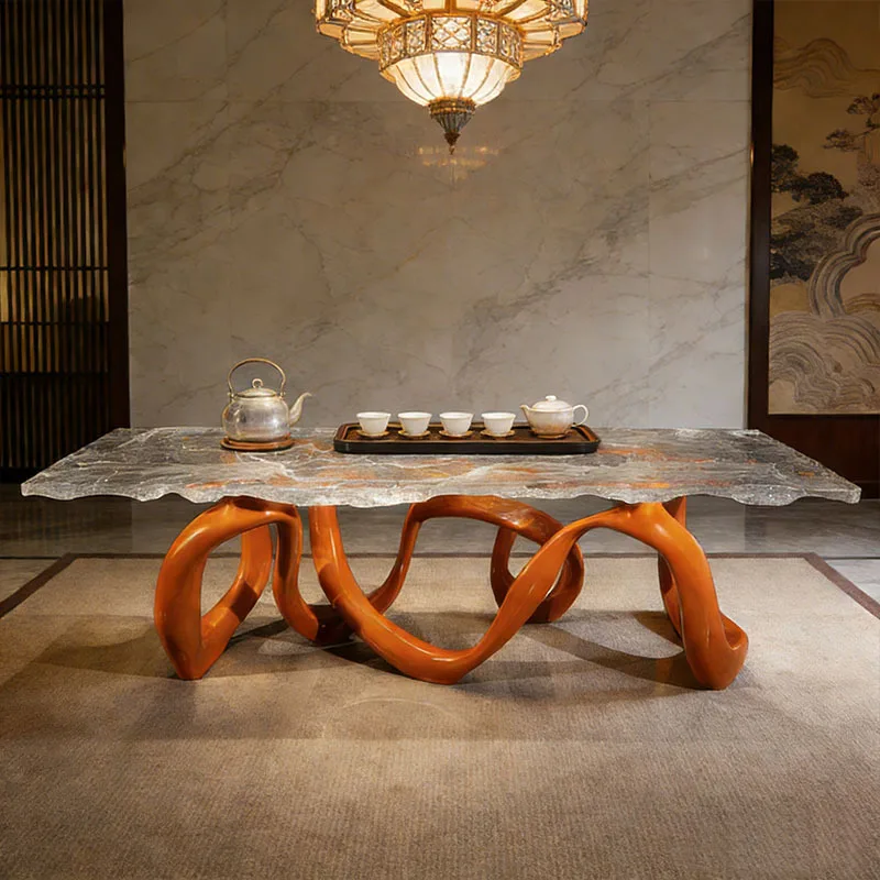Flying tea table, creative restaurant, villa hotel exhibition hall, big designer, designer