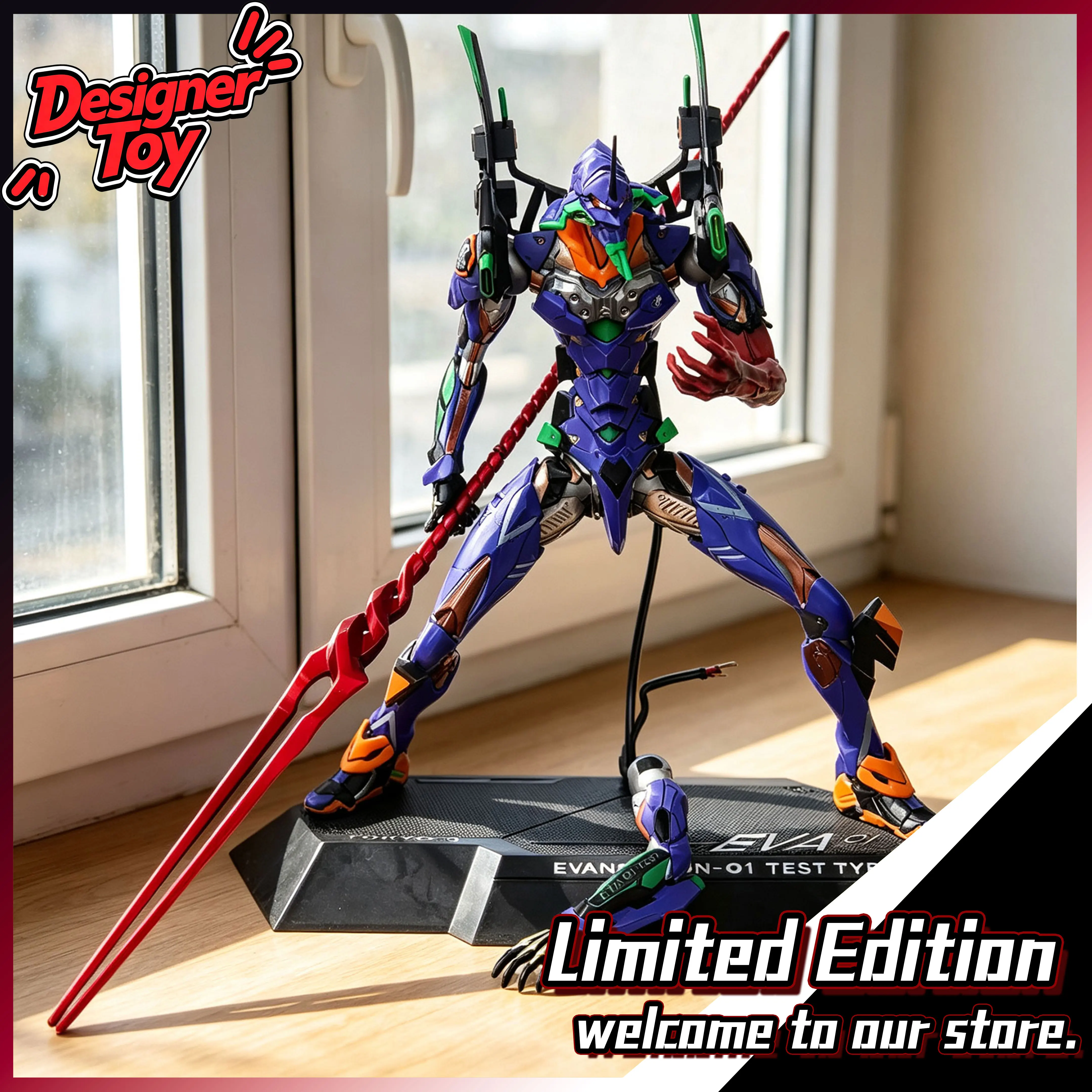 Model Kit Eva - Super Evangelion Movie Anime Game Peripheral