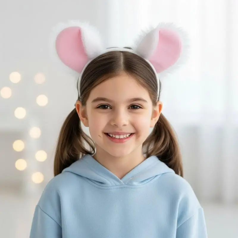 652F แปลก Koala อุปกรณ์เสริมผมสำหรับ Dressing Up เกม Reusable ผ้านุ่มเครื่องแต่งกายตกแต่ง