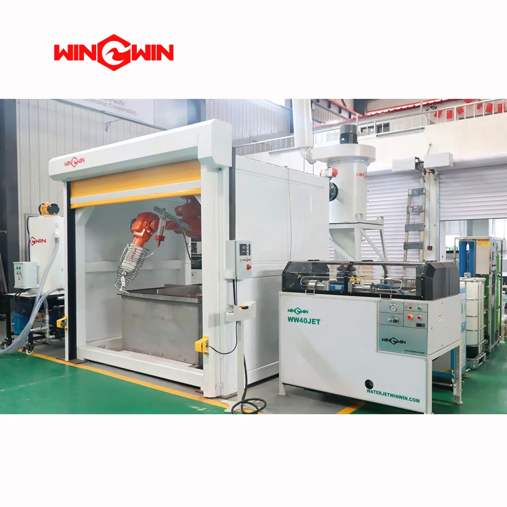 ABB1600 Waterjet Robot Cutter SATAION