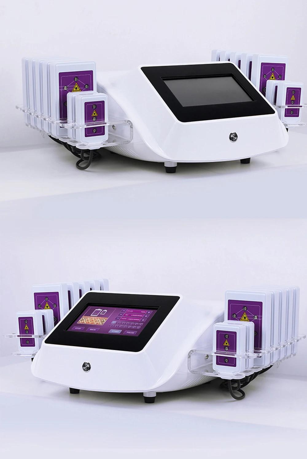 Professional Lipo Laser Machine 14 Pads Fat Reduction Body Weight Loss Shaping Slimming Anti Cellulite Beauty Equipment Device..