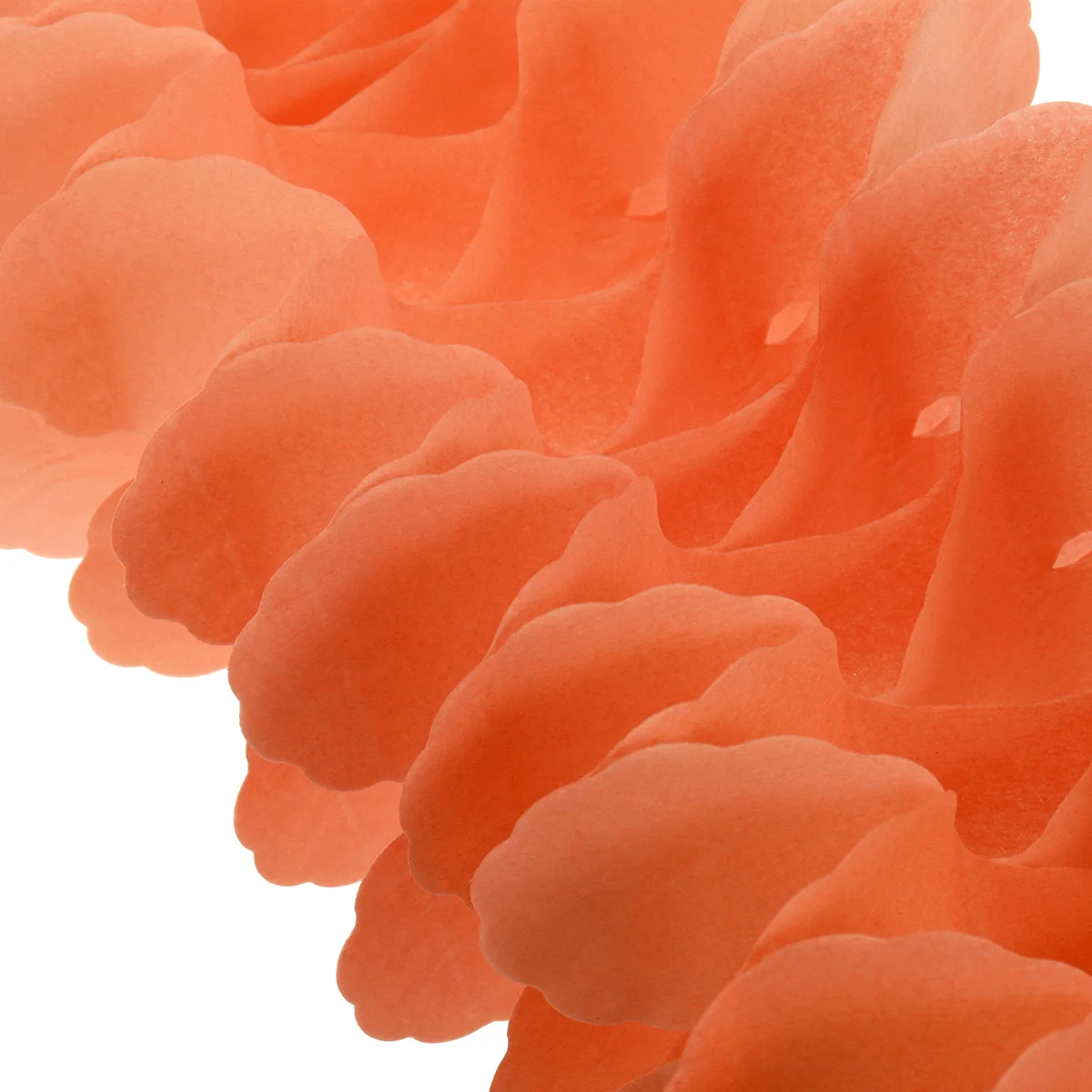 

10Pcs Four-Leaf Clover Tissue Paper Garland Hanging Decor for Wedding Party Streamers Reusable Celebration Decoration Orange