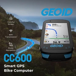 GEOID CC600 Smart Navigation Kilometerzähler Drahtloser Fahrradtacho Automatischer WIFI ANT+ Fahrradcomputer