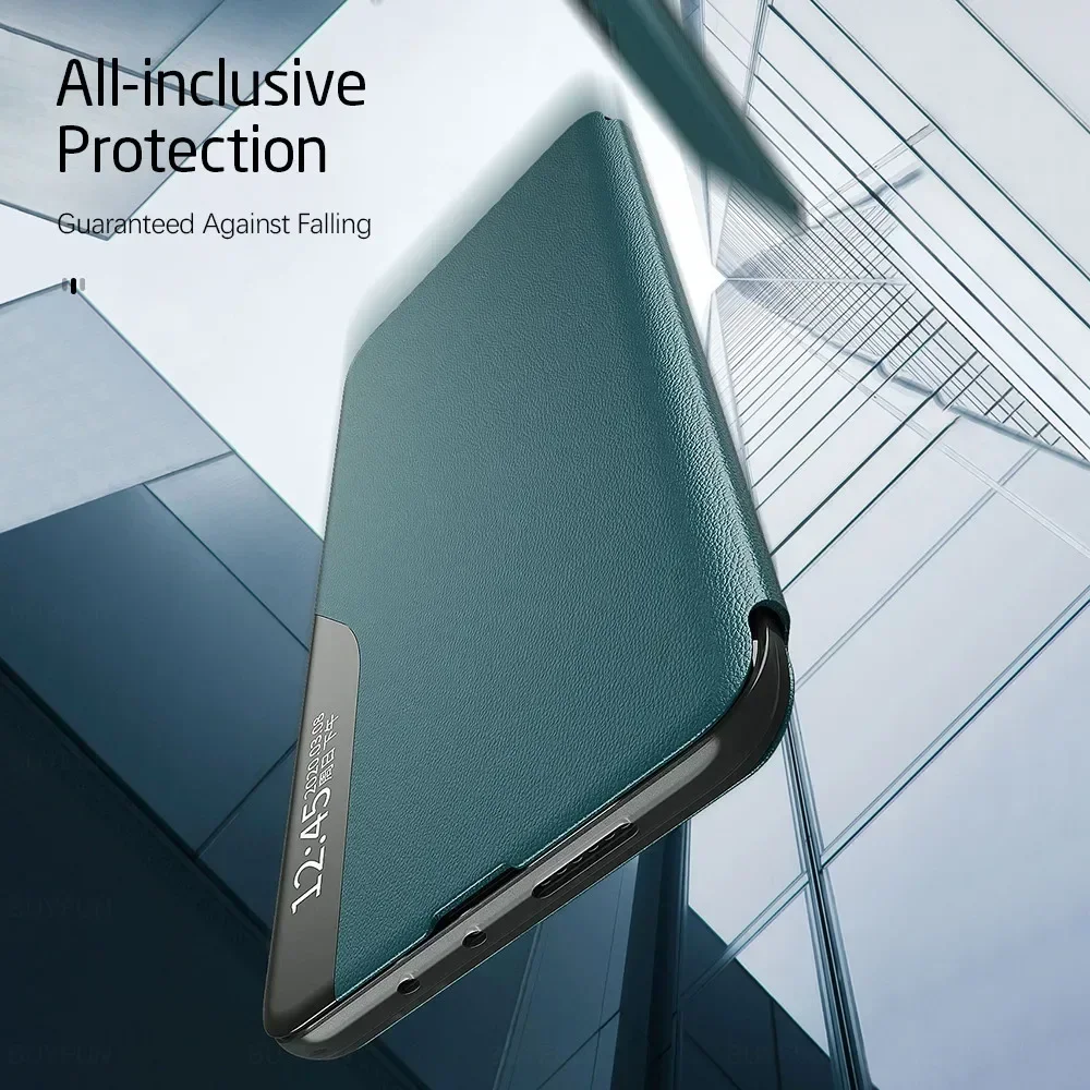 Magnetyczne etui z klapką na telefon Xiaomi 17T 15T 14T 13T Pro 5G, skórzane etui książkowe z uchwytem, odporne na upadki, obudowa ochronna Capa Fundas — zdjęcie produktu 5