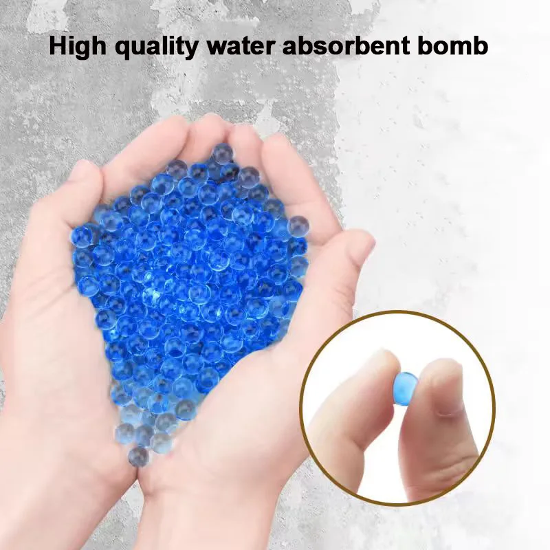 7-8mm 10000PCS Gel Balls Ammo  Refill Water Beads Growing Rainbow Color Splatrball For Gel Blasters Toy Gun