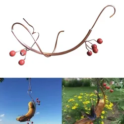 1pcs Outdoor Hanging Butterfly Banana Feeder For Yard Garden Decoration Bee Bird Gift 20*8*5 Cm For Yard Garden