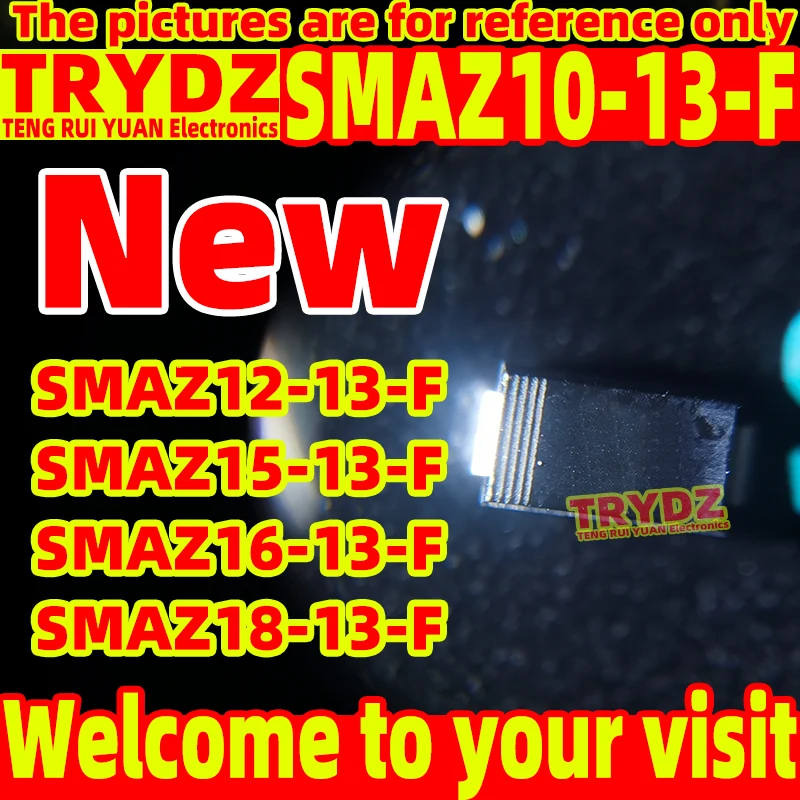200-20pcs New SMAZ10-13-F SMAZ12-13-F SMAZ15-13-F SMAZ16-13-F SMAZ18-13-F SMAZ10 SMA