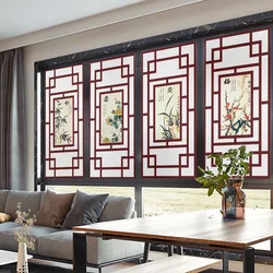 Not Transparent Privacy Window Film UV Blocking Heat Control Glass Sticker Static Cling Frosted Antique Glass Window Decoration