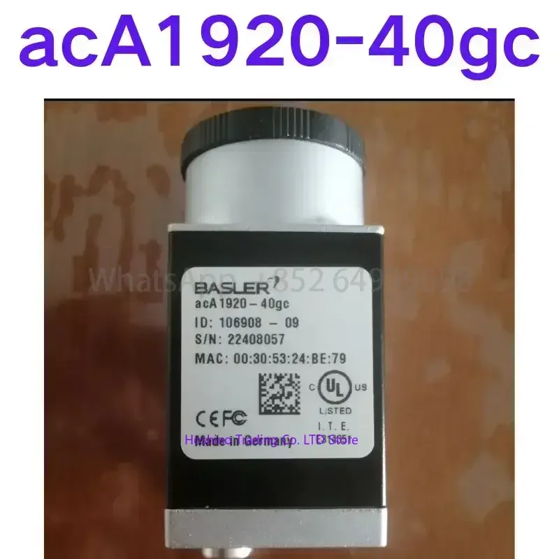 

Second-hand test OK Industrial camera acA1920-40gc