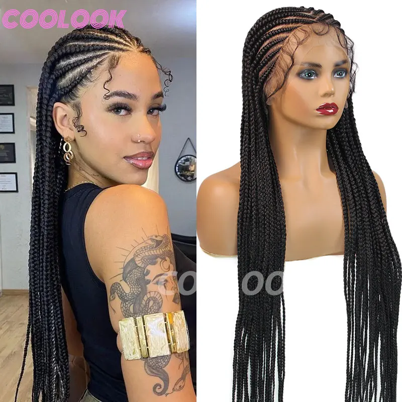 Synthetic Tribal Braided Wigs 36