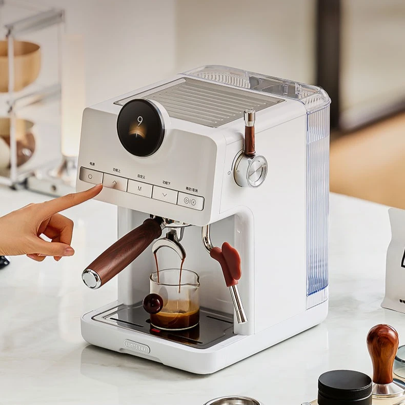 Coffee machine Semi-automatic small household Italian double boiler hot and cold espresso machine