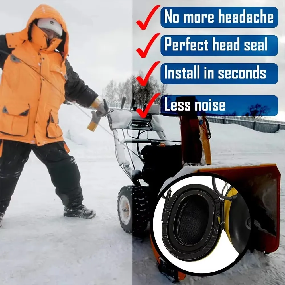 Tactical Headset Earmuffs Gel Ear Pad for 3M Peltor Sport Tactical Hearing Protection Headset Hunting Shooting Headset image 4