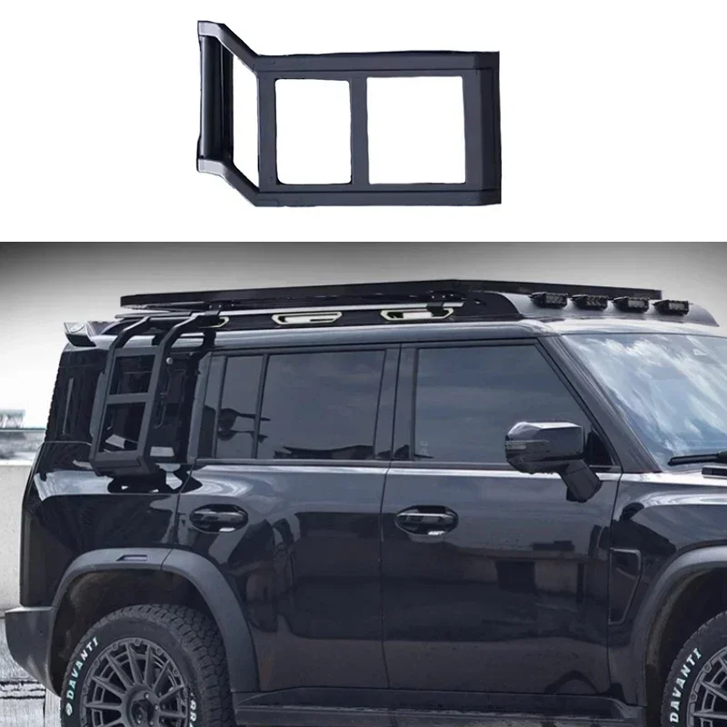 

New! For Chery JETOUR Traveler T2 2023-2024 car folding side ladder modified Mecha telescopic ladder exterior car accessories