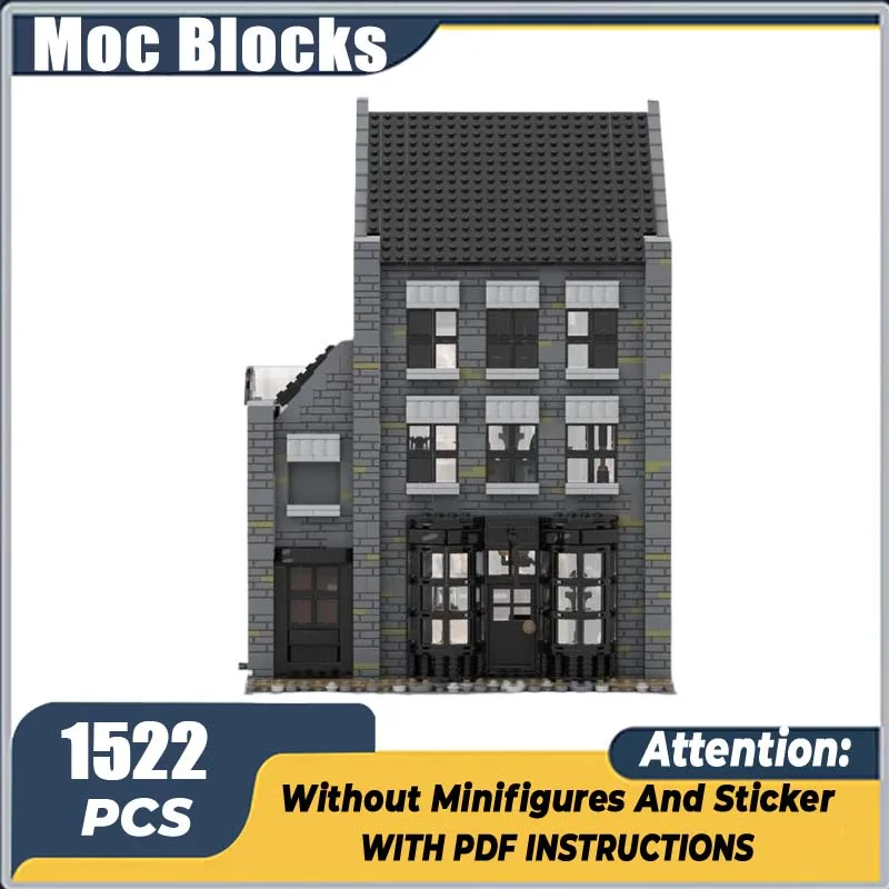 Beroemde film modulaire MOC-bouwstenen DIY-montagetechnologie Bakstenen Creatieve ideeën Displaycollectie Model Speelgoed Geschenken