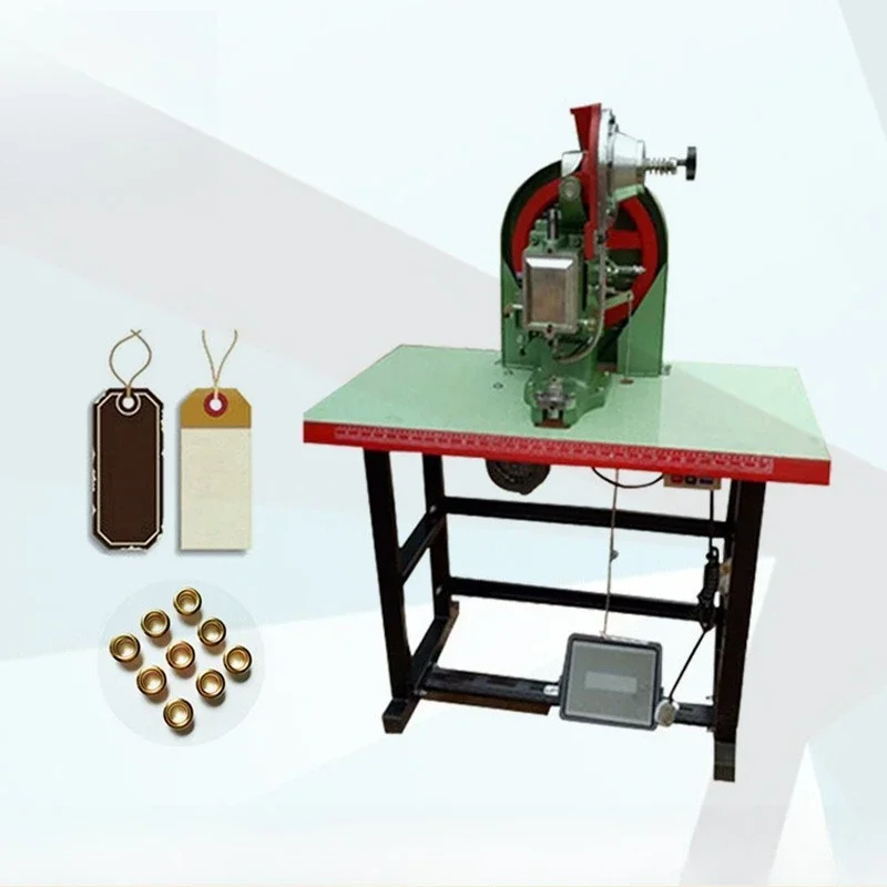 Paper bag buttonhole machine, manual buttonhole machine, mechanical buttonhole machine