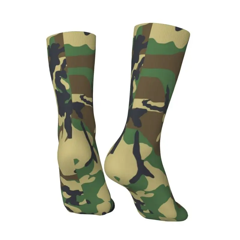 Calcetines de camuflaje militar para hombre y mujer, medias cálidas con estampado 3D, estilo militar, Fútbol