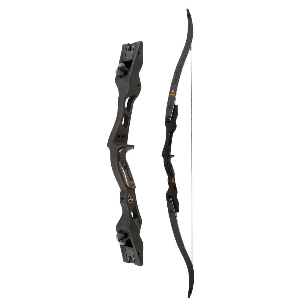 

Sanlida X10 High-End Recurve Bow 35-50Lbs 60 Inches CNC ILF Riser 19 Inches Wood Grip Carbon Limbs for Archery Hunting Shooting