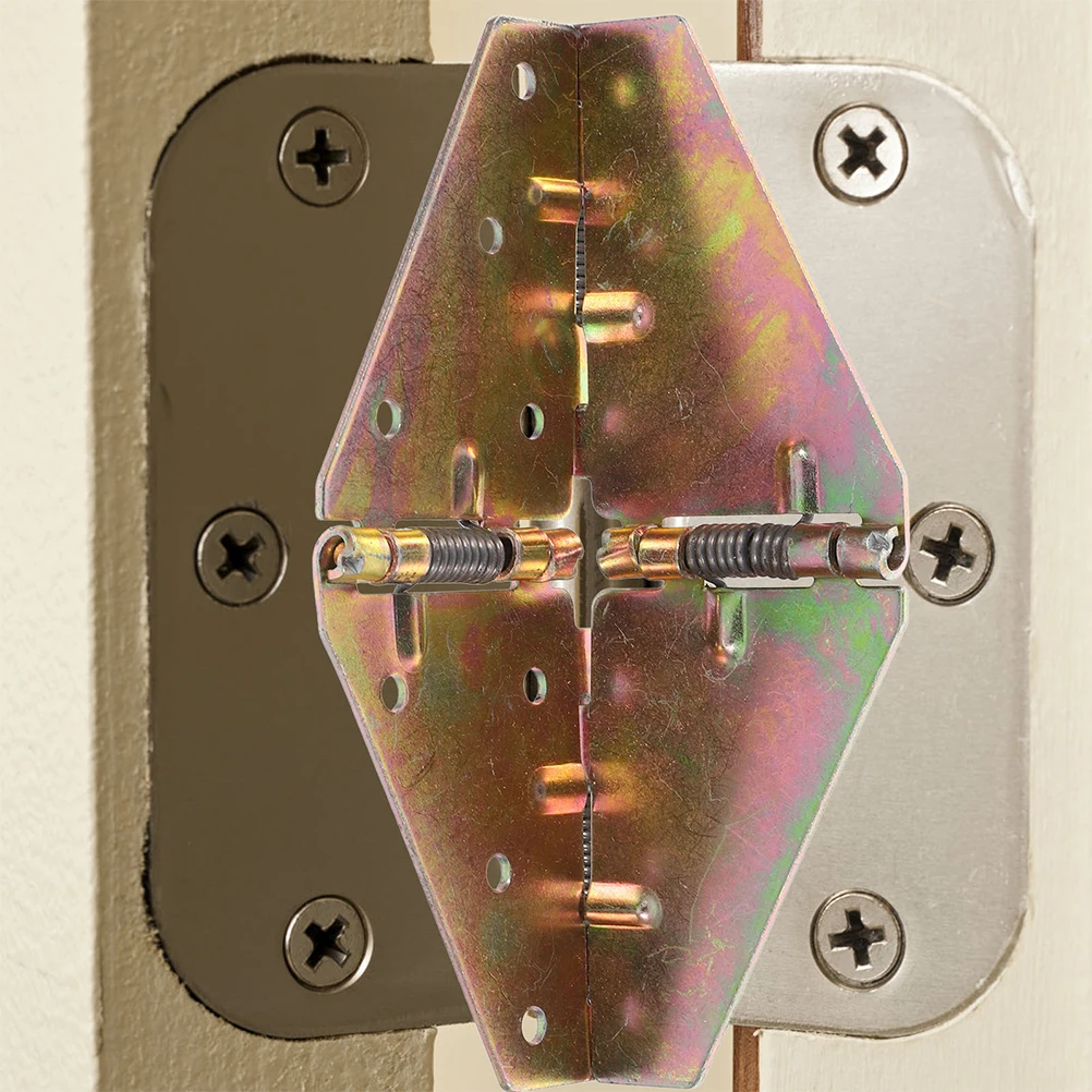 

2Pcs 180 Degree Foldable Table Hinges Easy Storage Space Saving Furniture Kitchen Drop Leaf Support Folding Shelf Bracket