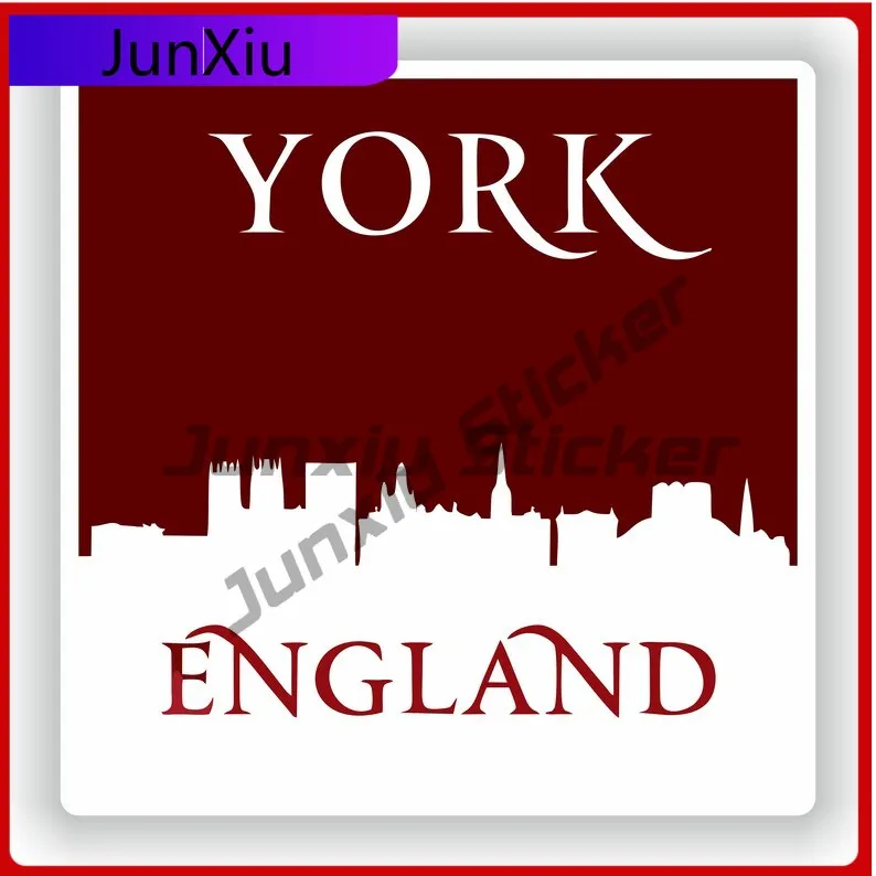 York England Sticker Funny Cool Cute Helmet Motorcycle Scratch Cover Exterior Parts Vinyl Decal For Car Truck SUV Window Bumper