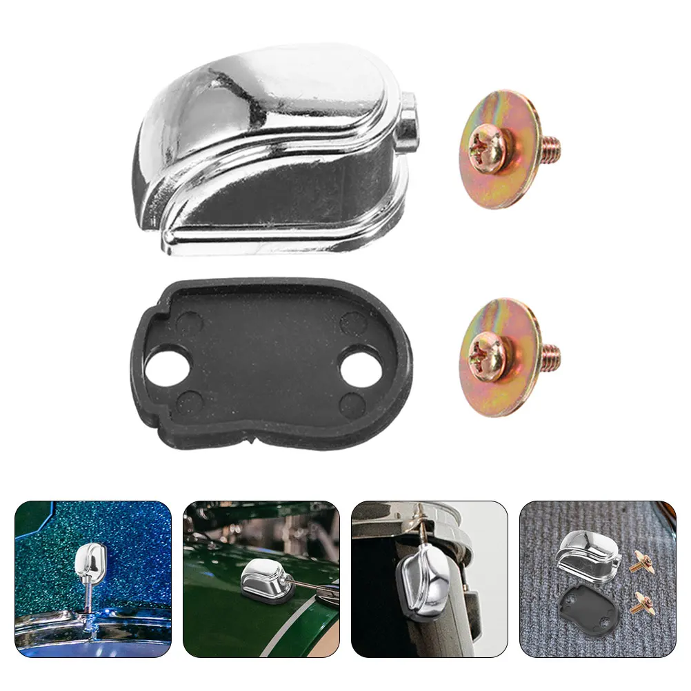

3 Pcs Triangular Lugs Drum Parts Claw Hooks Accessories for Triangle Connector Metal Supplies