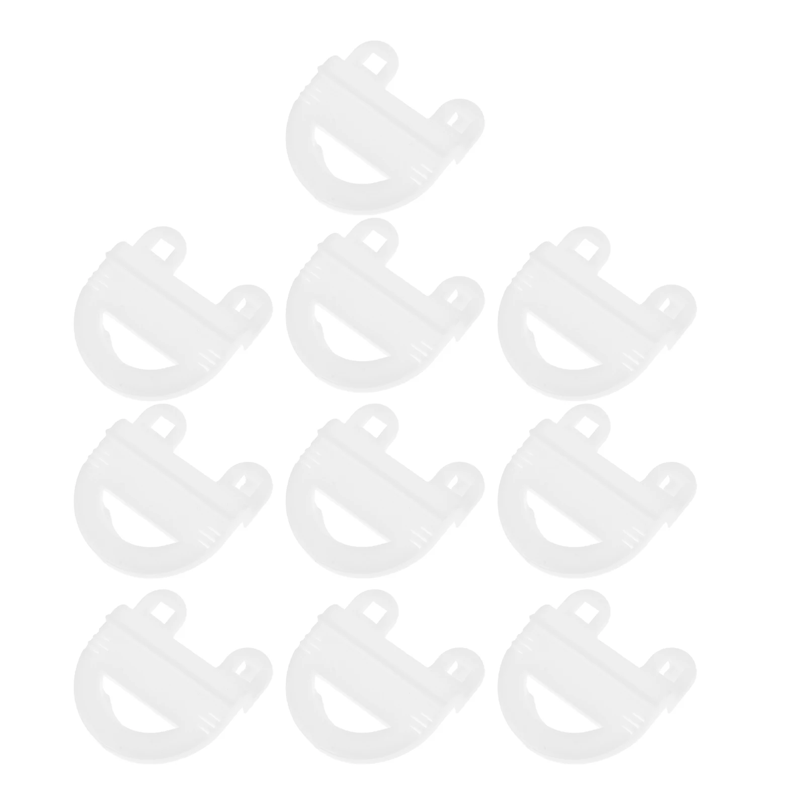 

10pcs Snap Connectors Plastic Buckles for DIY Cage Pet Latches Wire Crate Rabbit Accessories Dog House Fixing Tools Safe