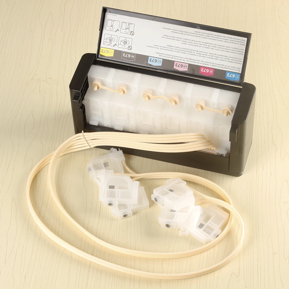 

EPSON L1800 printer continuous ink supply system CISS ink cartridge ink tank DTF white transparent damper shock absorber