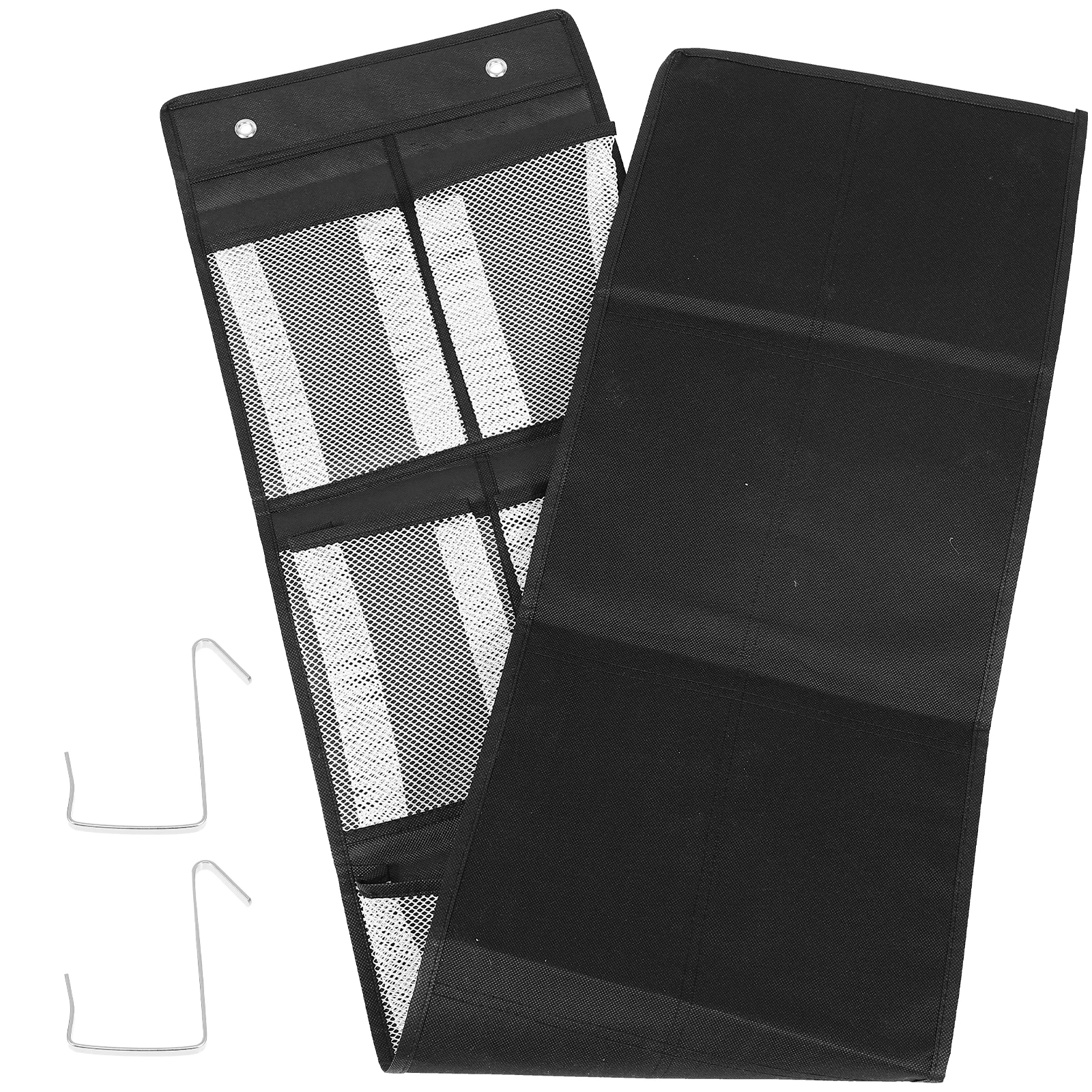 

Jewelry Storage Pouch Non-woven Mesh Fabric Door Hanging Bag Classify Design Wall Mount Organizer For Accessories