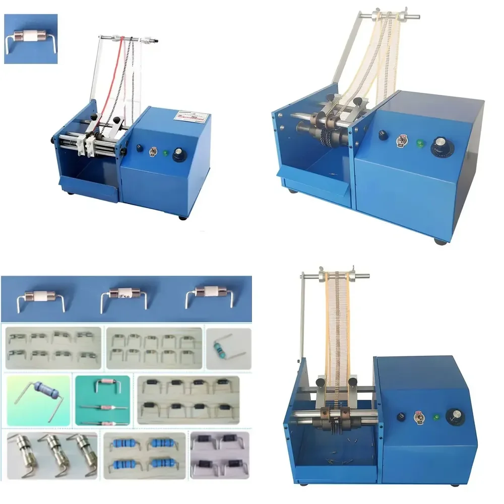 WSQ Motorized Taped Resistor& Diode Cutting and Forming Machine RS-904U