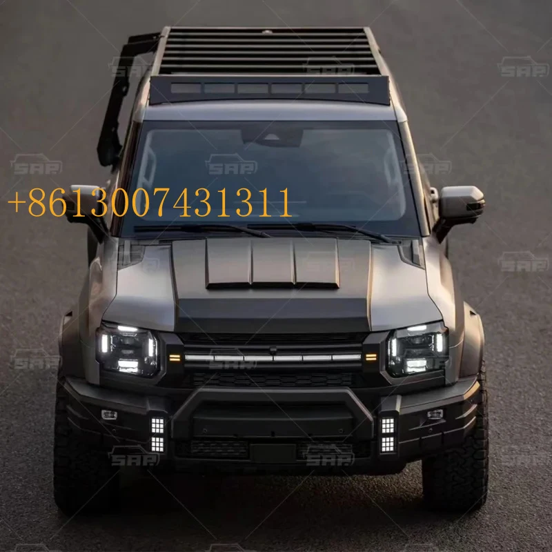 FactoryLatest VeionShamo Auto Parts Top Fashion Body Kit Black  Car  Jetour T2