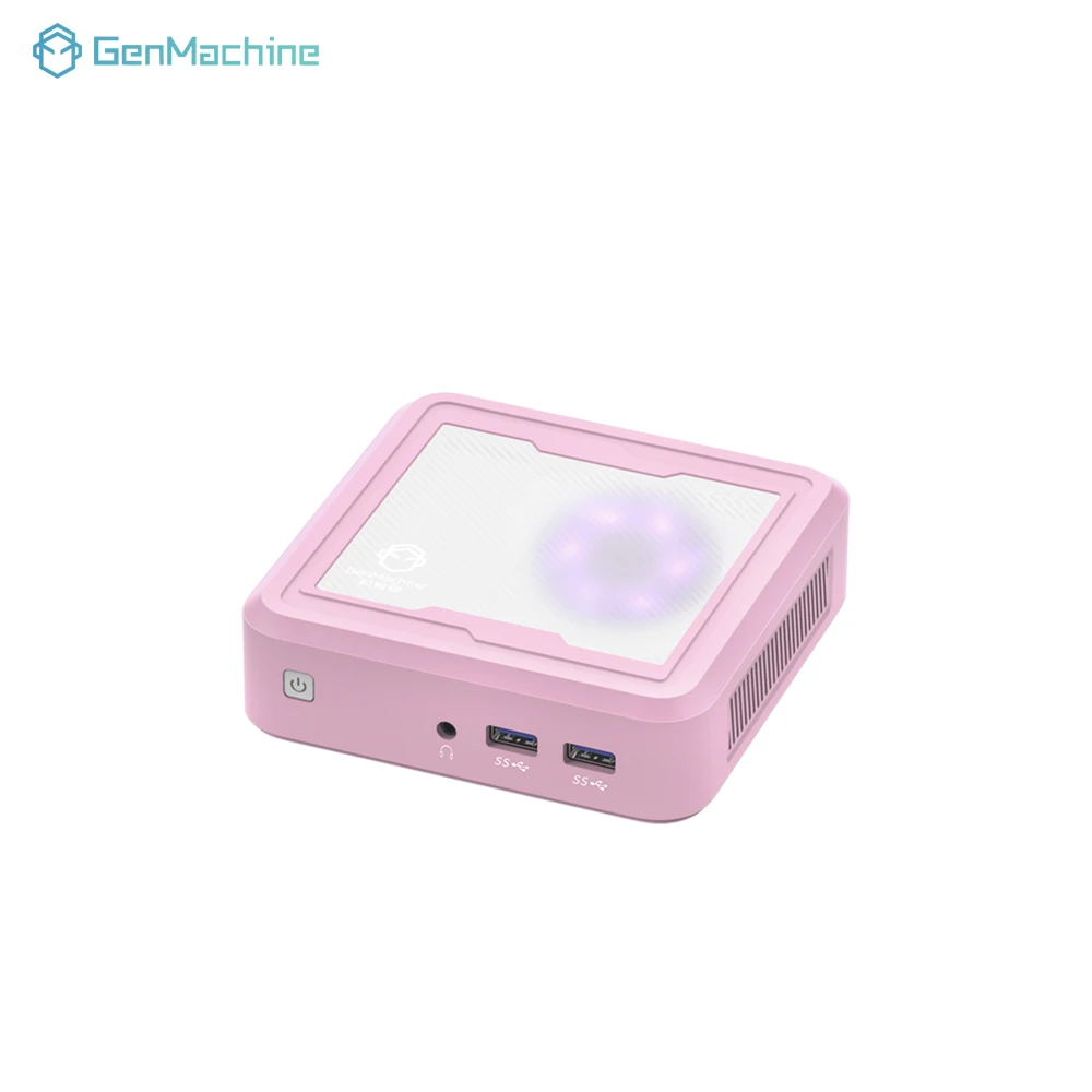 كمبيوتر صغير Genmachine صديق للميزانية AMD R5-3750H، 4C/8T، وحدة معالجة الرسومات Vega 10، M.2 NVMe - مثالي للبث والمتعدد المهام #5