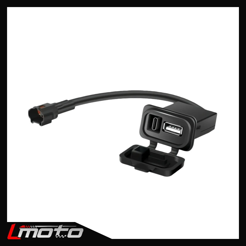 ل CFMOTO 450SR 250SR 500SR 800NK 700MT XO دراجة نارية USB سريع مهايئ شاحن سوبر شحن سريع مقاوم للماء الملحقات