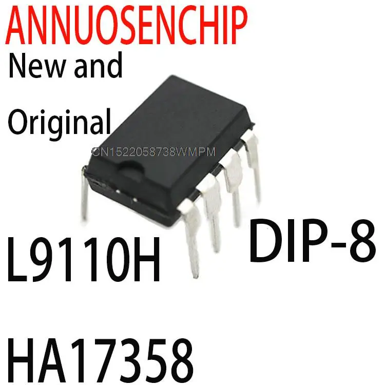 10PCS New and Original DIP8 L9110 17358 UA741CN UA741CP THX202 THX202H-7V L9110H HA17358 UA741 THX202H