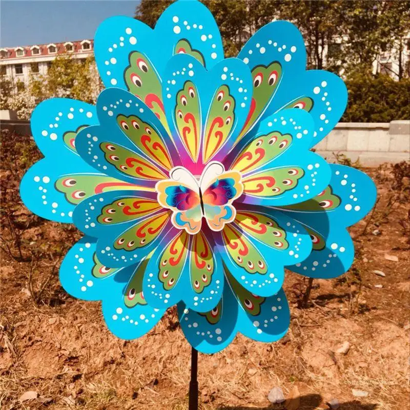 

Y4UD Insect Windmill Wind Spinner for Butterfly Kids Children Outdoor Tradit