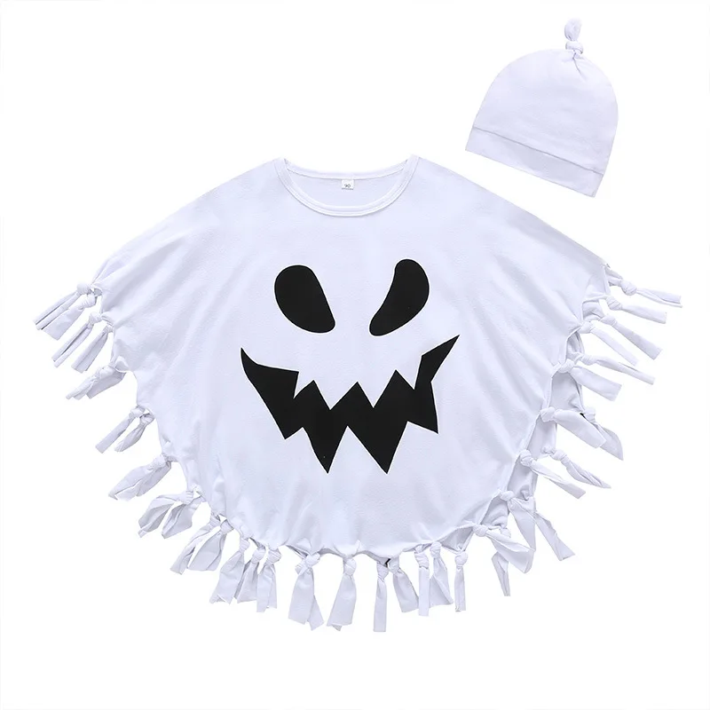 New Halloween Baby Kids Costumes Set  Boys Girls Romper Cosplay Vampire Pirate Pumpkin Newborn Jumpsuit Infant Black Bat Clothes