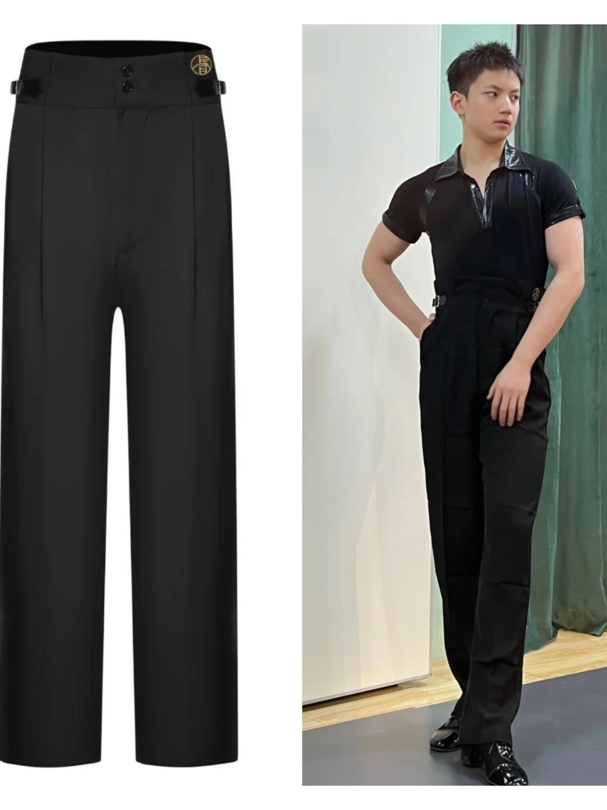 pantalones-latinos-de-cintura-alta-para-hombre-ajustables-con-efecto-de-alargamiento-de-piernas-corte-recto-para-danza-fitness-y-deportes-de-poliester