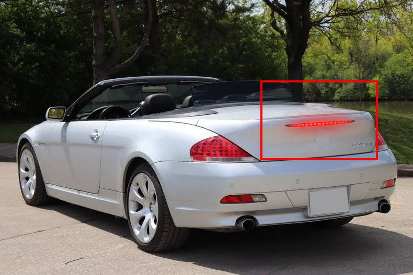

Для BMW 6 серии E63 645ci 650i 04-08 светодиодный третий стоп-сигнал высокого уровня, задний фонарь