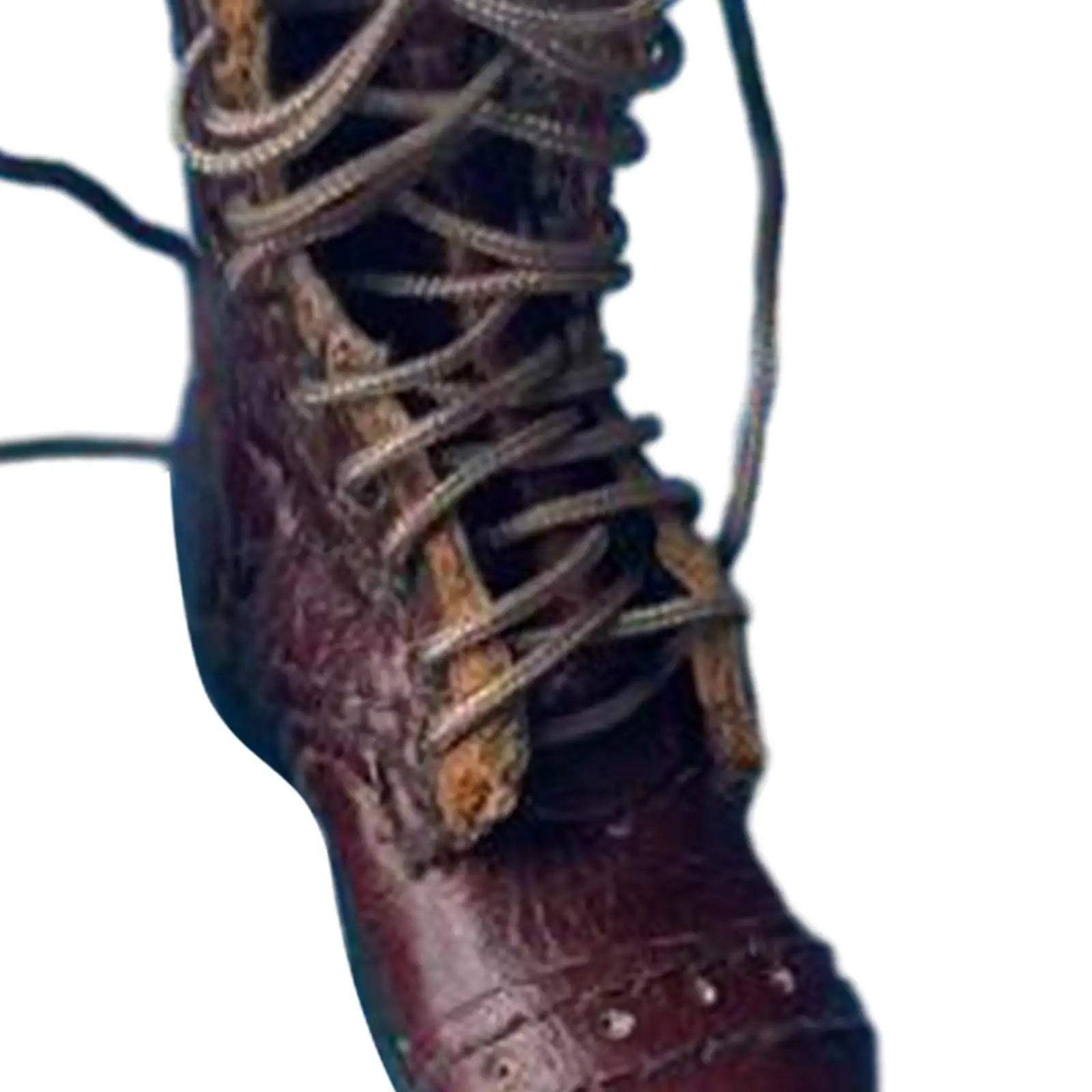 1/6 شخصية الحركة الولايات المتحدة 101ST أحذية محمولة جوا بولي Leather جلد 12 بوصة أحذية دمية الذكور