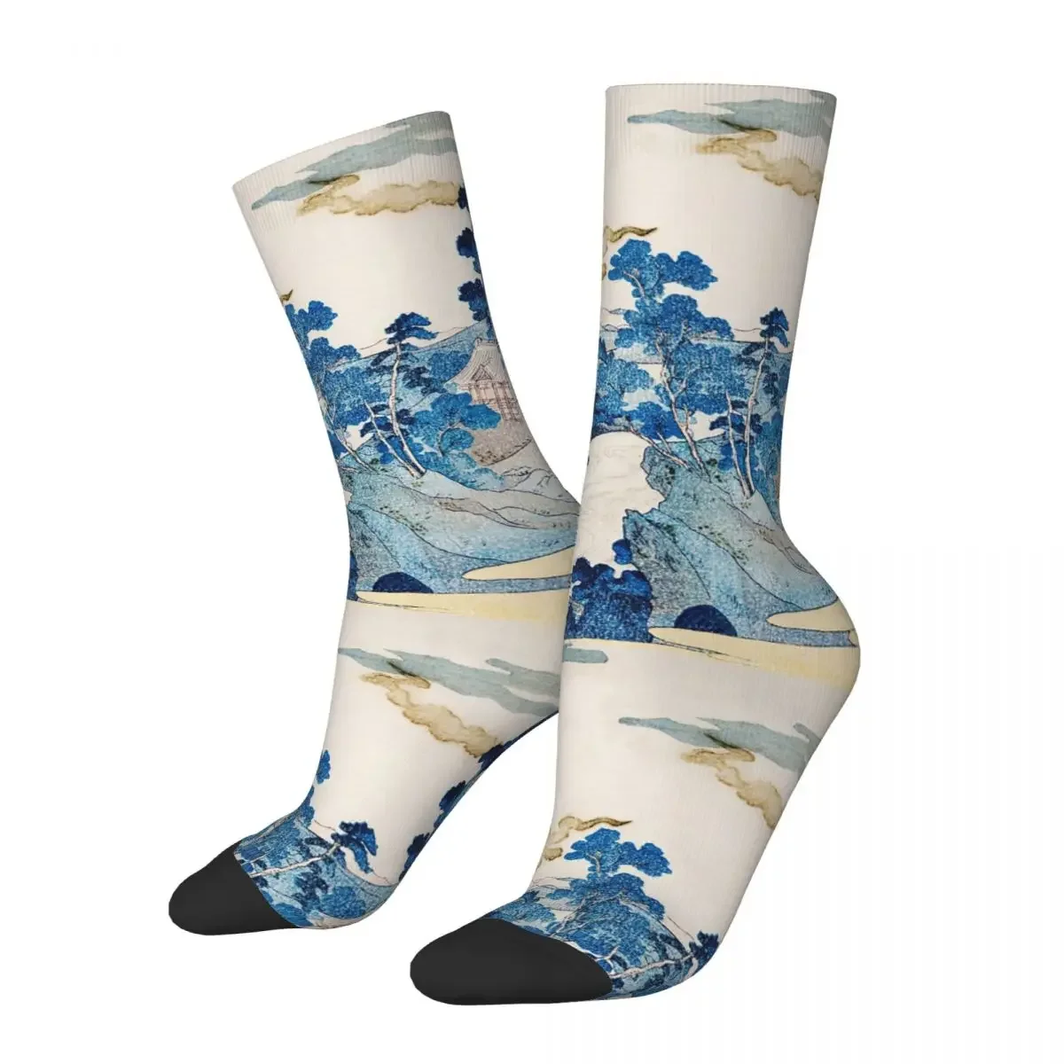 Fuji No Yukei By Utagawa Kuniyoshi Socks Harajuku High Quality Stockings All Season Long Socks Accessories for Unisex Gifts