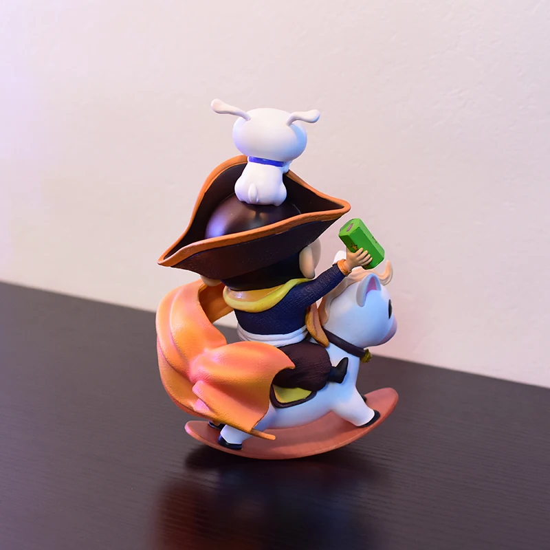 Bolígrafo de cera Shin-chan World Tour, figura de caballo balancín, caballo balancín estrellado de alta gama, material estable, caja ciega de elección segura