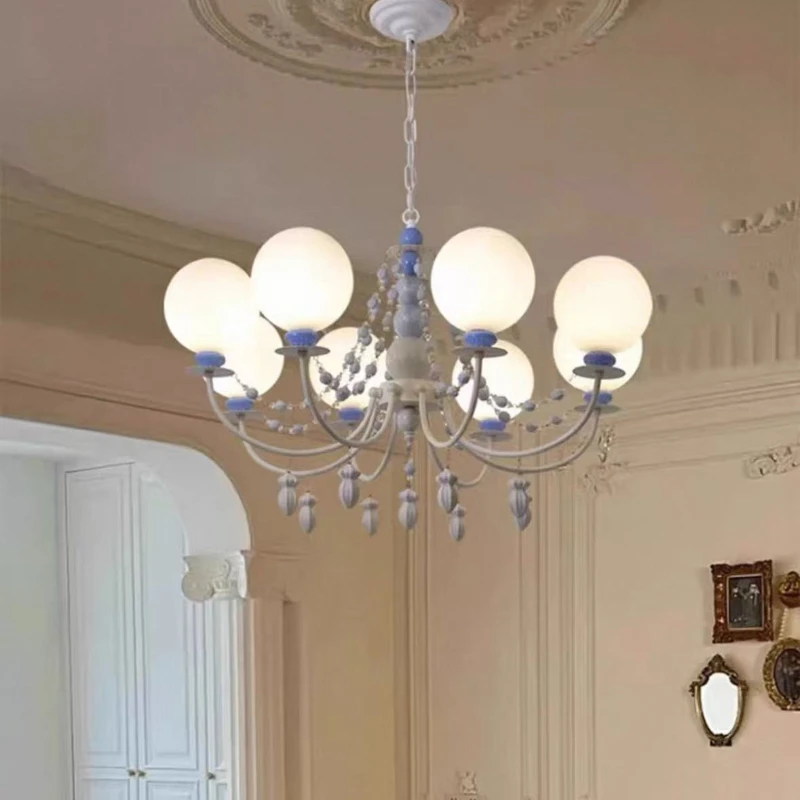 

Modern Cream Style Chandelier for Home Decoration Bedrooms Living Rooms Children's Rooms Pendent Lamp Indoor Lighting Luminaires
