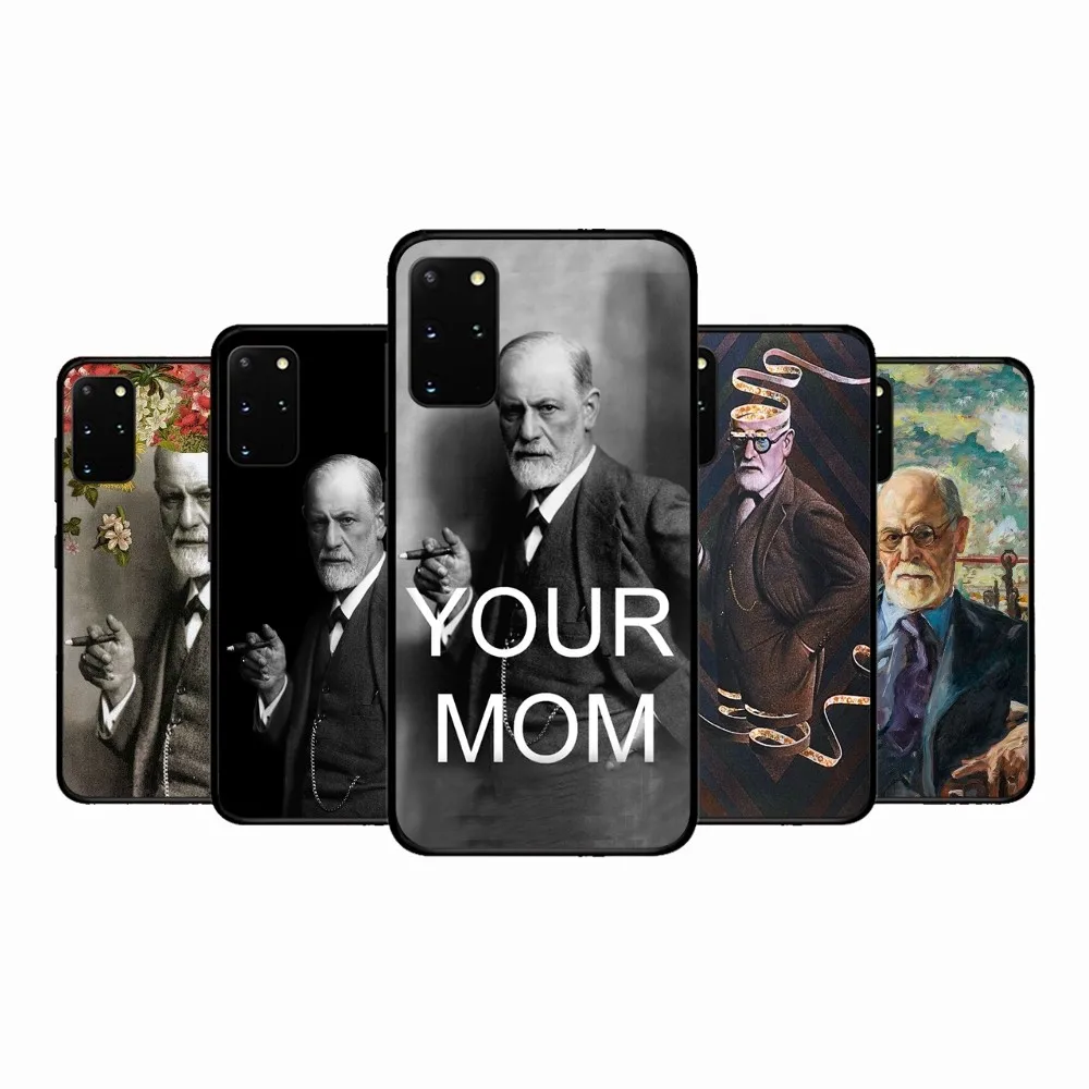 Sigmund psychoanalysis Freud Phone Case For Samsung S 9 10 20 21 22 23 30 23 24 plus lite Ultra FE S10lite Fundas