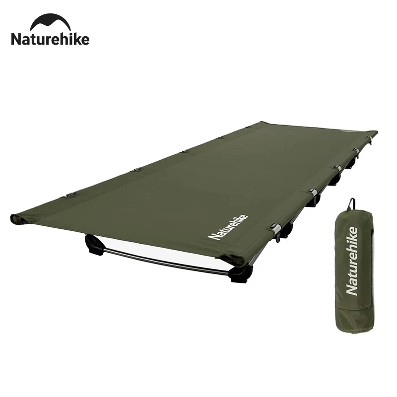Naturehike Xjc05 Campingbed 1 Persoon Eenvoudig Te Bouwen Opklapbed Draagbaar 150Kg Opklapbaar Bed Buiten Licht Reisbed