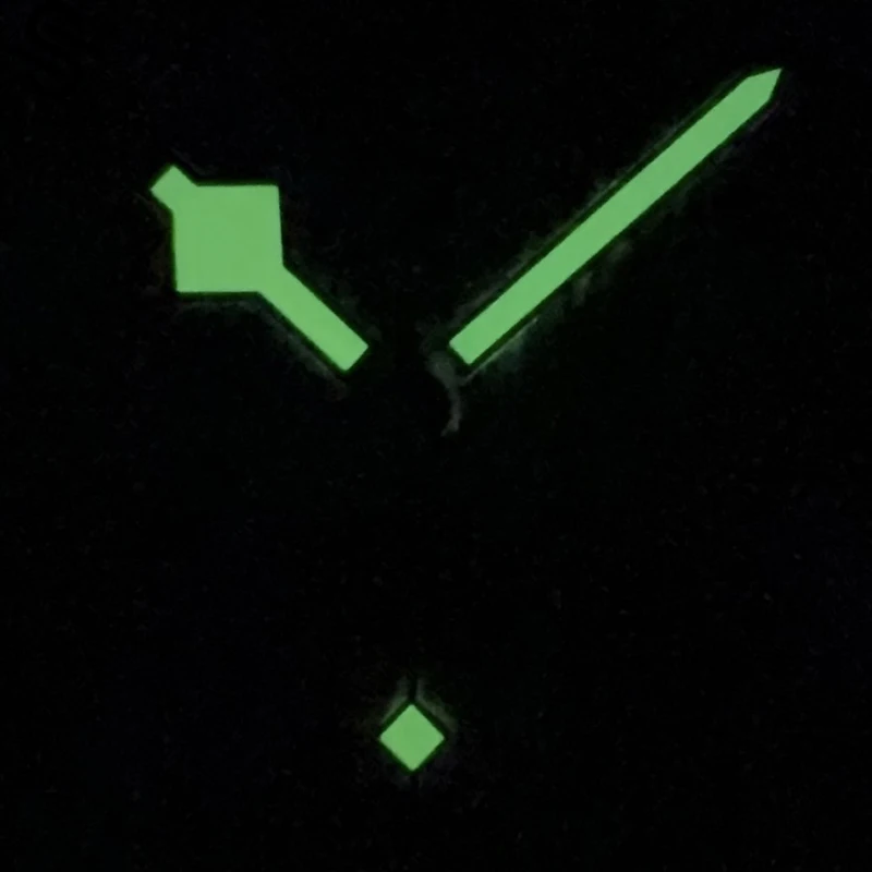 SmileLife Grün Leuchtzeiger Uhr Handuhr Fit NH35/NH36/4R/36 Bewegungen Uhren Zubehör Teile Armbanduhr Modifikation Teil