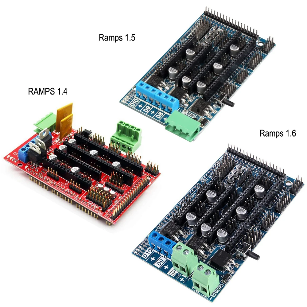 3D Printer Controller Shield Ramps 1.6 1.4 1.5 Expansion Control Panel Heatsink Upgraded Ramps for arduino 3D Printer Board