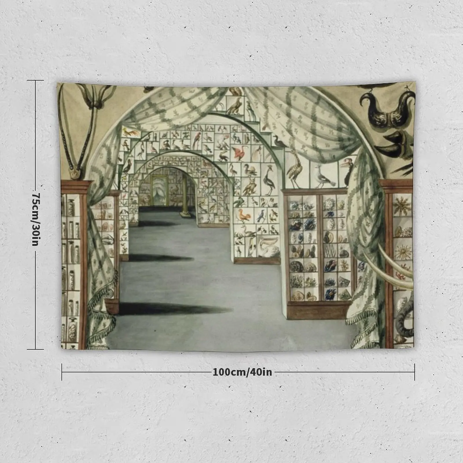 Natural History Museum Tapestry Wall Hanging Decor Room Decoration Aesthetic Decor For Room Tapestry