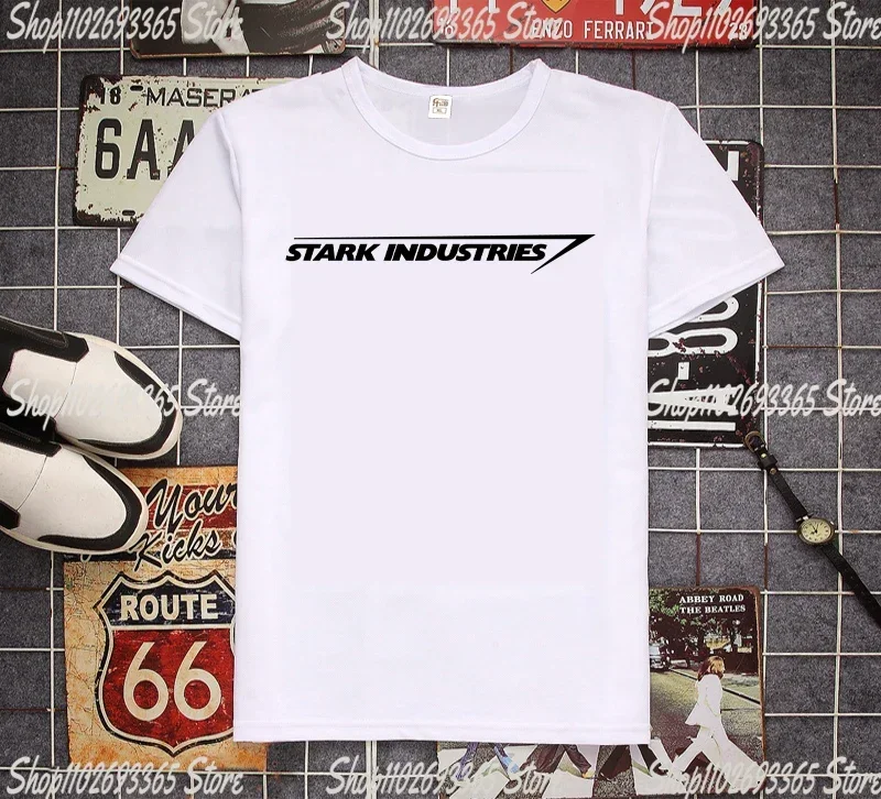 Stark Industries Mens T Shirt  men  tshirt summer fashion top tees Cool Casual pride t shirt men Unisex
