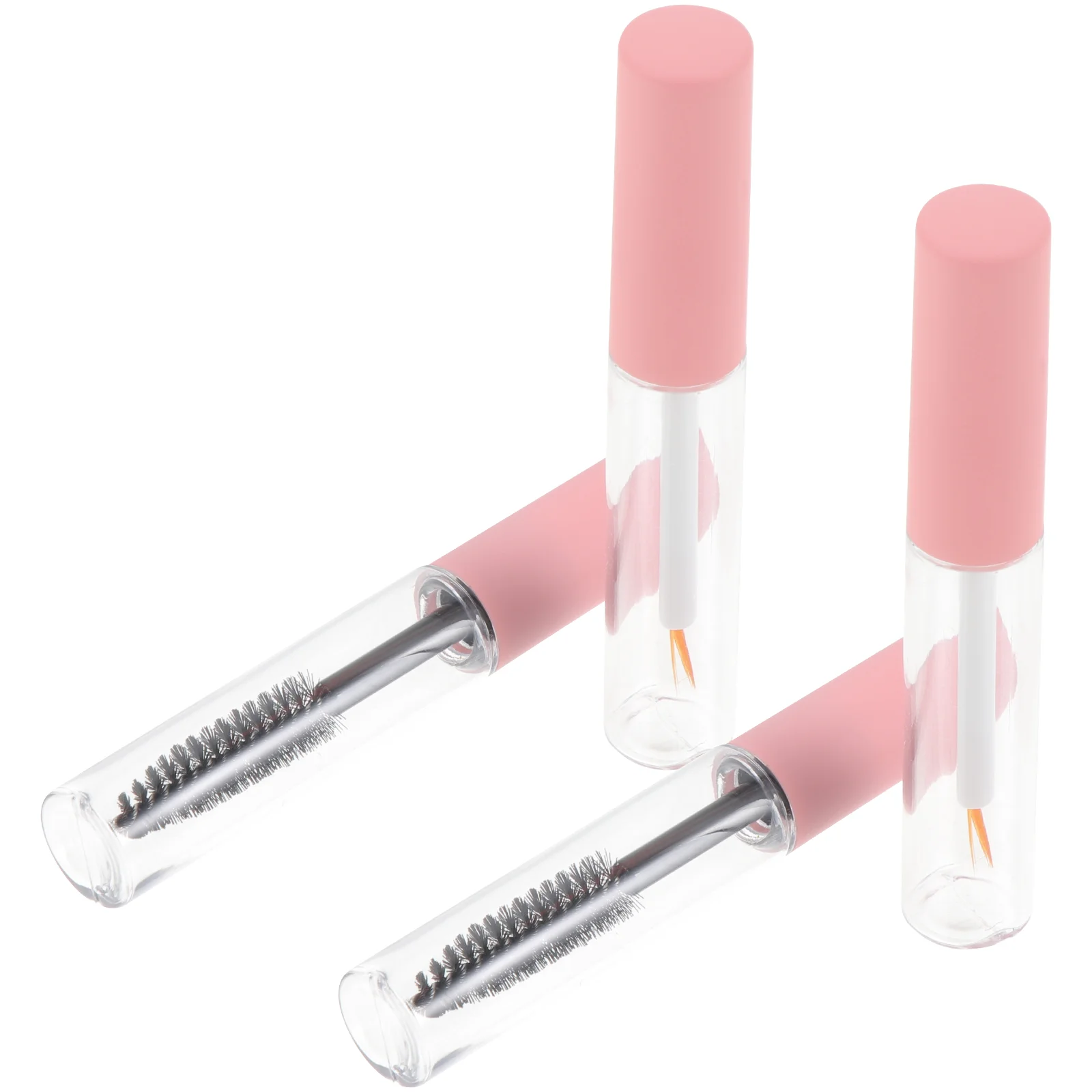 4 Pcs Eyeliner Stick Mascara Bottle Lip Glosses Clear Tube Empty Shadow Tip Container The Pet Makeup Bottles Travel